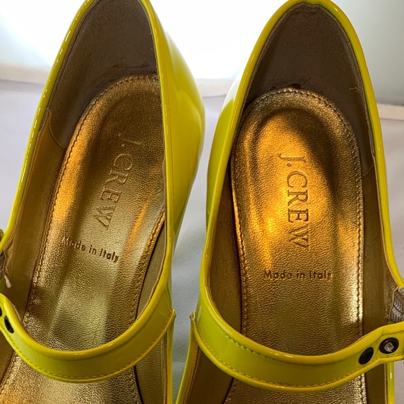 J Crew Patent-leather Peep-toe Mary Janes - Picture 5 of 6
